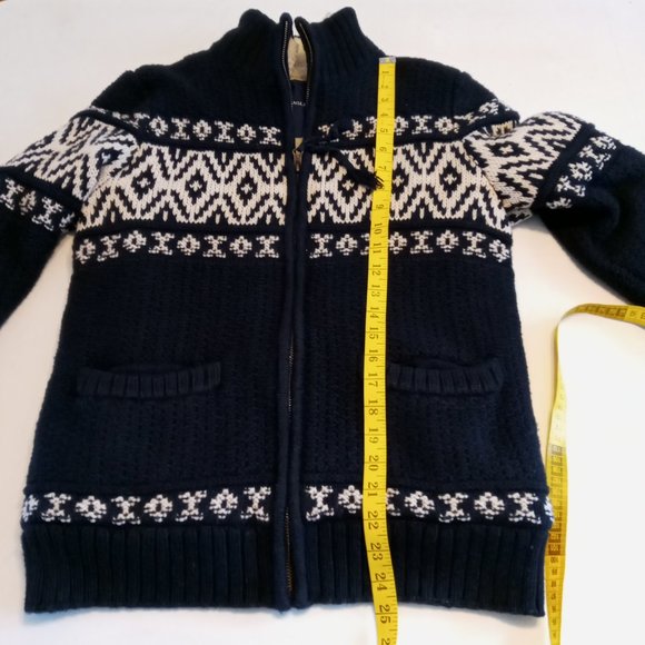 American Eagle  Sherpa lined Cardigan Sweater - Picture 4 of 6